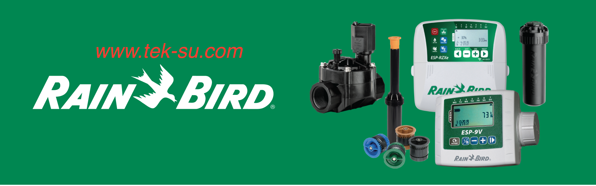 Rainbird sulama sistemleri Türkiye