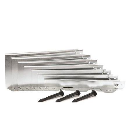 GALVANİZ METAL ÇİM SINIRLAYICI