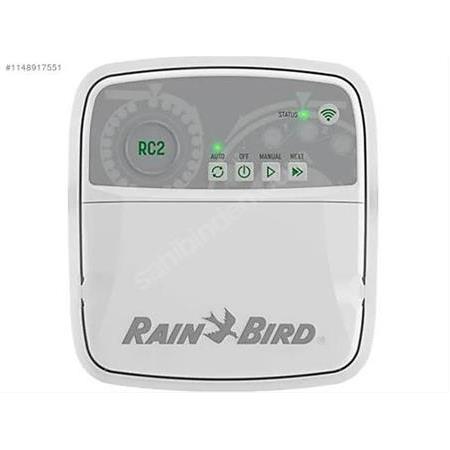 Rain Bird RC2 Akıllı Sulama Kontrol Çözümü - 230V - İç Mekan 6 İstasyon+100 hv vana 6 Adet