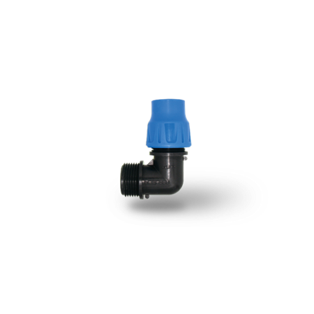 Poelsan Kilitli Bağlantı Erkek Dirsek (16-1/2"x32/11/4")