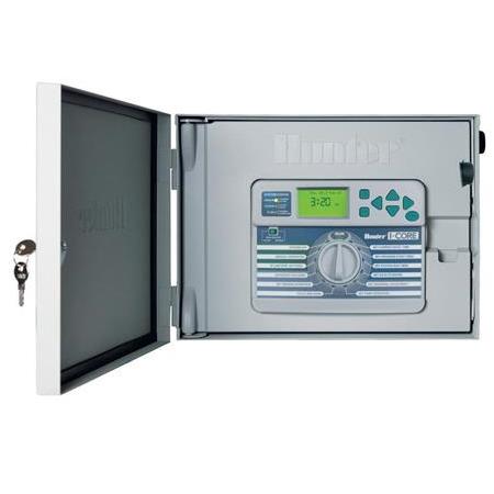 Hunter I-CORE Çim Sulama Kontrol Ünitesi Metal Kabinli 6 İstasyon (42 İstasyona kadar arttırılabilir