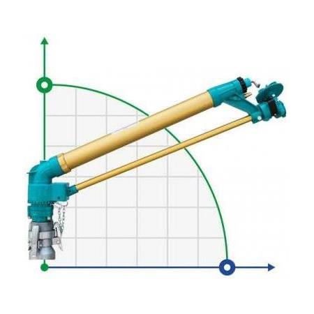 YAĞMURLAMA SULAMA FISKİYESİ Jet 65 35-66 metre 2,5" İÇTEN DİŞLİ KENDİNDEN SÖKTAKLI