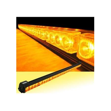 90 Cm Tepe Led Bar Çakarlı Off Road 12 24v 90cm Sarı Çakar Metal Gövde