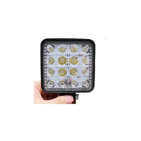 16 LEDLİ GERİ VİTES LAMBASI 10V-30V 48W OFFROAD PROJEKTÖR ÇALIŞMA