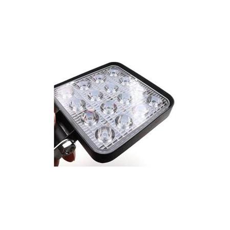 16 LEDLİ GERİ VİTES LAMBASI 10V-30V 48W OFFROAD PROJEKTÖR ÇALIŞMA