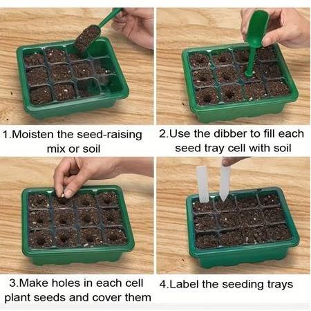 Mini Sera Tohum Çimlendirme (Set)