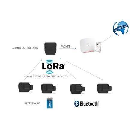 Solem LR-IP LORA™ Uzun Mesafe Pilli Kontrol Ünitesi